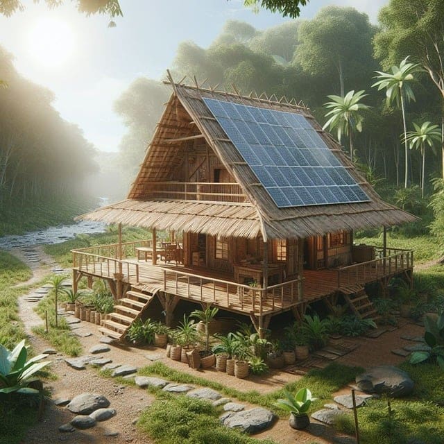 casa sostenible ai
