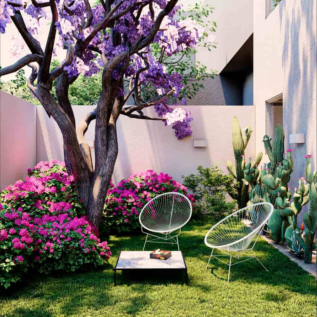 Jardín Frontal